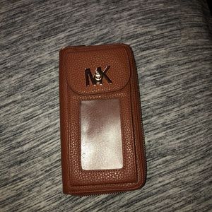 Brown MK Wallet